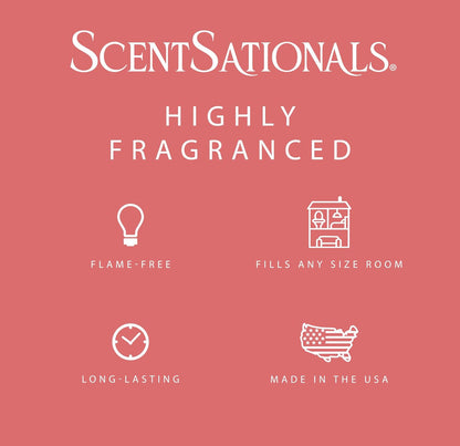 Scentsationals Wax Melts, Wax Cubes Strong Scent - Fruit Collection Watermelon Sugar - Long Lasting Scented Wax Melts for Warmer - 10oz (Pack of 4)