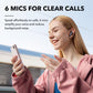 Soundcore by Anker Liberty 4 NC Wireless Earbuds, 98.5% Noise Reduction, Adaptive Noise Cancelling to Ears and Environment, Hi-Res Sound, 50H Battery, Wireless Charging, Bluetooth 5.3