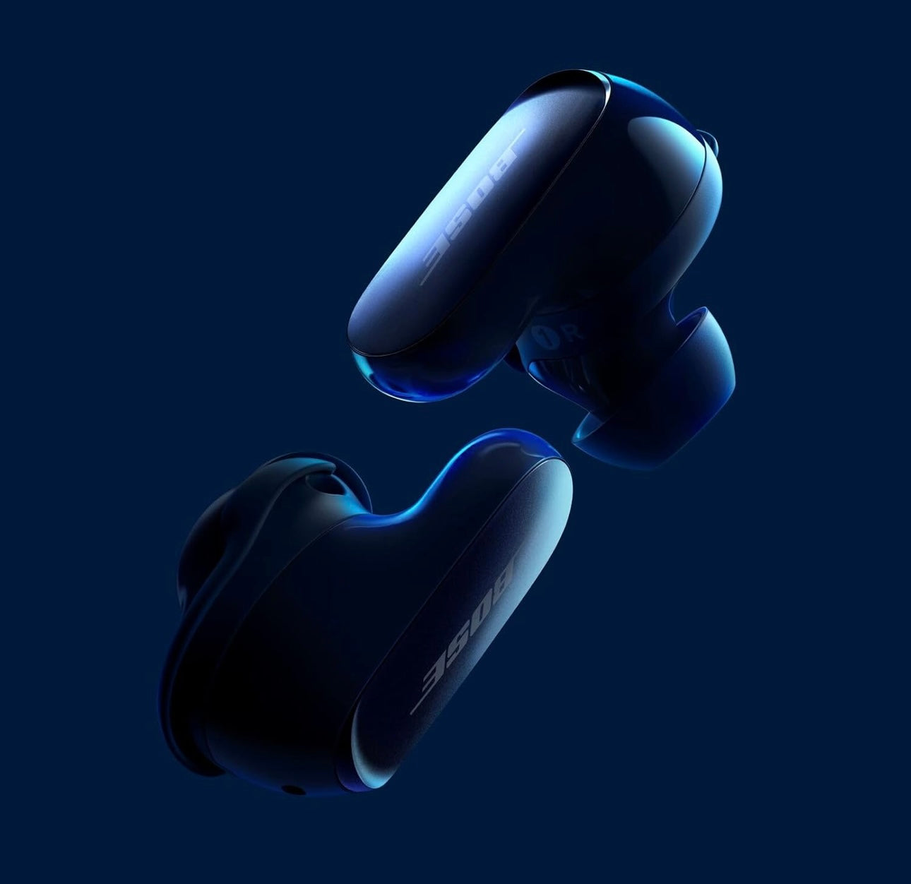 Bose QuietComfort Ultra Bluetooth Earbuds Active Noise Cancellation-  Deep Bass- Lunar Blue - Limited Edition