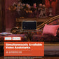 JBL Retro Style Authentics 200 Smart Home Speaker with Built in Wi-Fi, Bluetooth and Voice Assistants - (Black/Gold)