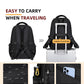College Backpack, Travel Laptop Backpacks, Large Kids School Bag for Teens Girls Boys Students Bookbag Fit for 15.6 Inch Computer Waterproof Business Work Back Pack for Women Men Daypack Black