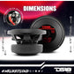 DS18 Elite-Z ZR6.2D 6.5" Car Subwoofer 600 Watts Max Power Dual Voice Coil 2-Ohm (1 PC)