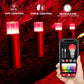 Monster Smart RGB+IC+WW Pathway LED Lights, 4 Individually Controlled Dimmable LEDs, Sound Reactive, IP44 Water & Weather Resistant, Compatible with Alexa, Siri, Google Home, Monster App, Razer Chroma