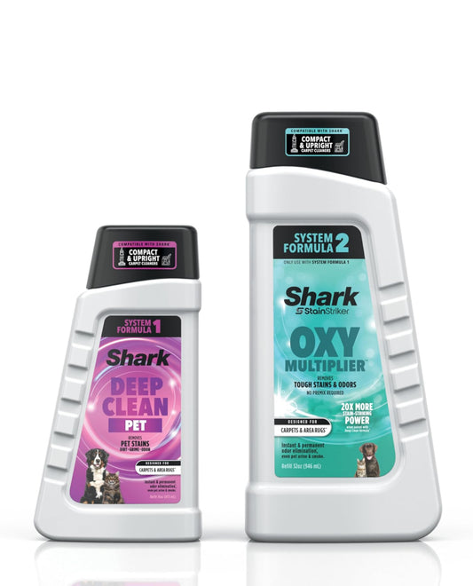 Shark StainStriker Pet Bundle for All StainStriker Carpet Cleaners Formula - NEW