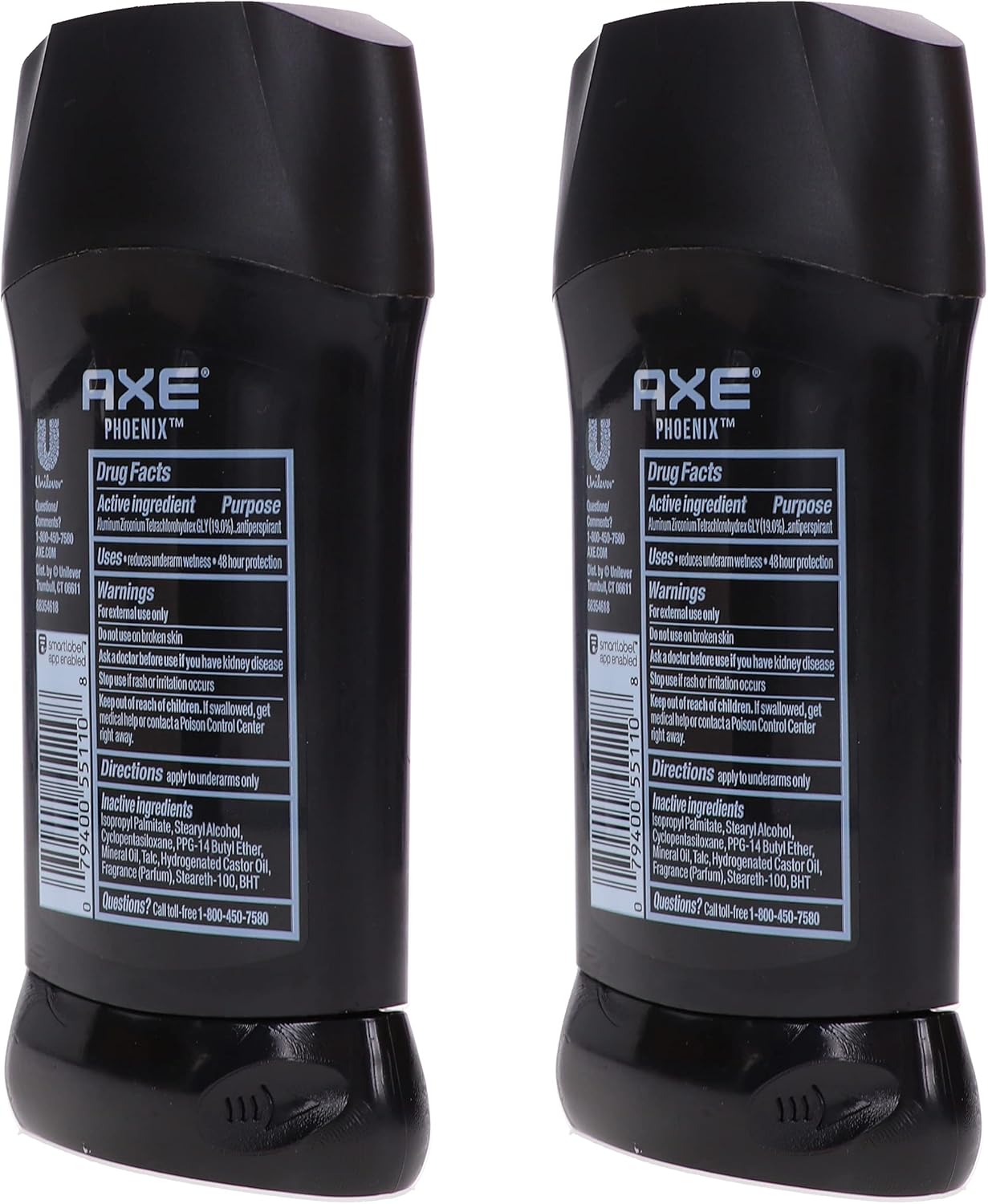 Axe Dry Anti-Perspirant Deodorant Phoenix 48Hr Anti Sweat (Pack of 2)