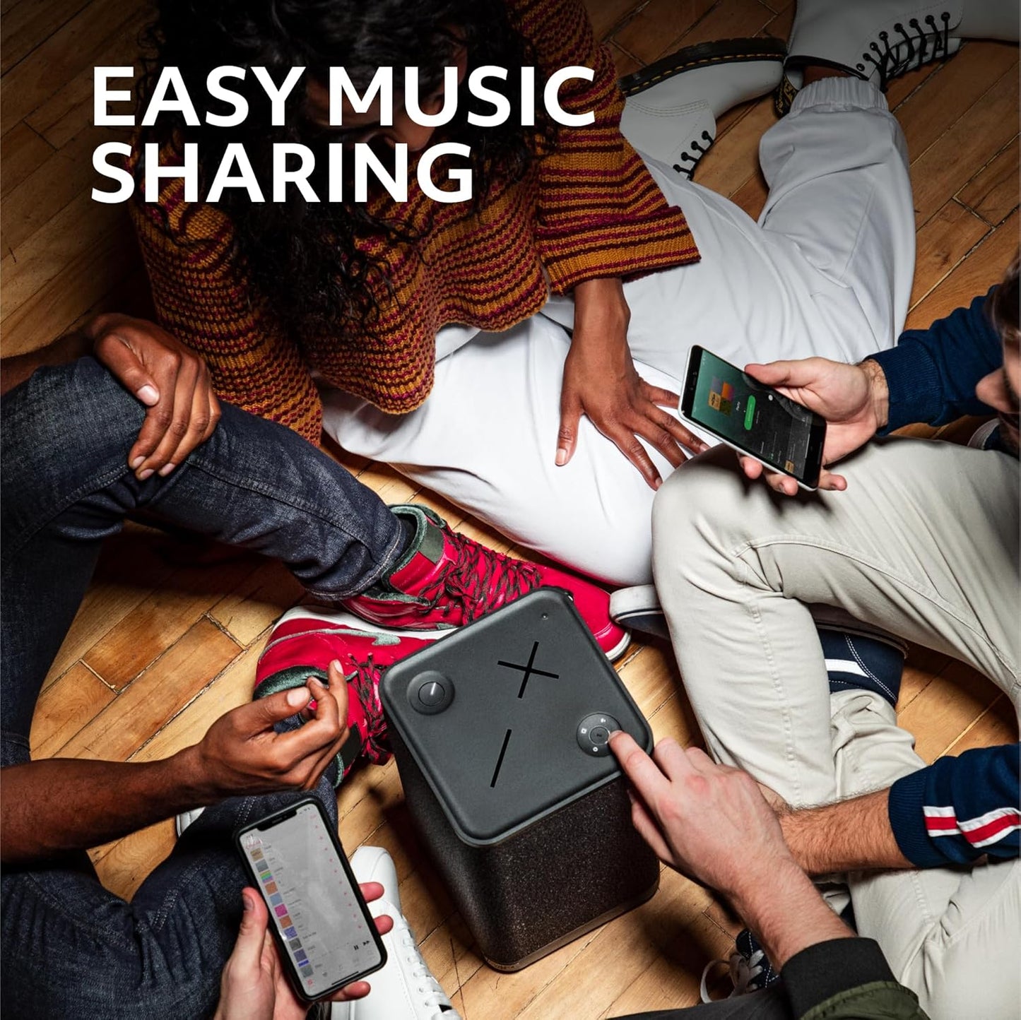 Ultimate Ears Hyperboom Portable Bluetooth Speakers, Loud Party Speaker, Big Bass, Water Resistant IPX4, 150 Ft Range, USB-C – Black