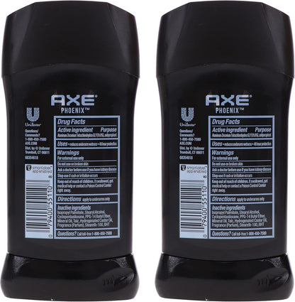 Axe Dry Anti-Perspirant Deodorant Phoenix 48Hr Anti Sweat (Pack of 2)