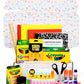Back to School Supply Box Grades K-5 - School Supply Boxes - 32 Piece School Supplies Kit Includes Markers, Crayons, Pencils, Scissors, Folders, Glue Sticks, Notebook, and Composition Book