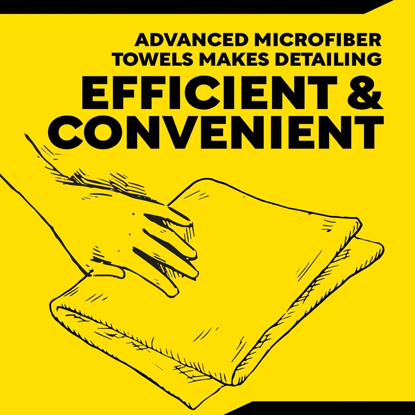 Meguiar's Supreme Shine Microfiber Handdoeke vir motors, Absorberende Ultra-Plush – 3-pak