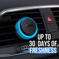 Axe Mini Vent Clip Car Air Freshener - Phoenix Scent 30 Days Fresh - (Pack of 2)