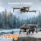 Drones w/ Camera 4K, Brushless Motor FPV Foldable Mini RC Drone for Beginners, One-Touch, WiFi, Auto Hover
