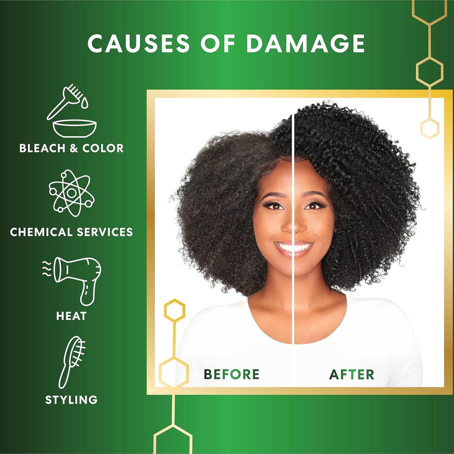 Palmer's Amino Bonding Complex Hair Oil, Healing Treatment w/ Coconut Oil & Vitamin E, Heat Protectant, Anti Frizz, Adds Shine - All Hair Types (4 fl oz)