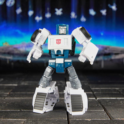 Transformers Age of the Primes Autobot Tailgate, Deluxe Class 5.25-inch Converting Action Figure, Robot Toys (Ages 8+)