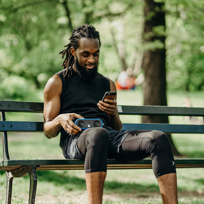 Altec Lansing LifeJacket H2O 4 - Waterdigte Bluetooth-luidspreker, Duursame en Draagbare luidspreker met Stemassistent, 10 Uur Batterylewe en 30 Meter Reikwydte, Munt