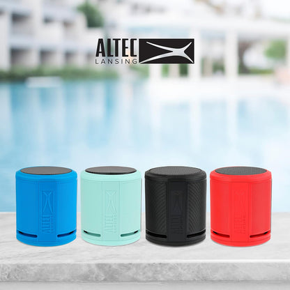 Altec Lansing HydraOrbit - Waterdigte Bluetooth-luidspreker, Liggewig en Draagbare Luidspreker vir Reis- en Buiteluggebruik, Swart