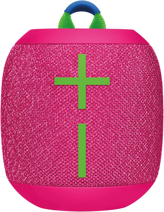 ULTIMATE EARS WONDERBOOM 3, Draagbare Draadlose Bluetooth-luidspreker - Hiper-pienk (Hernu)