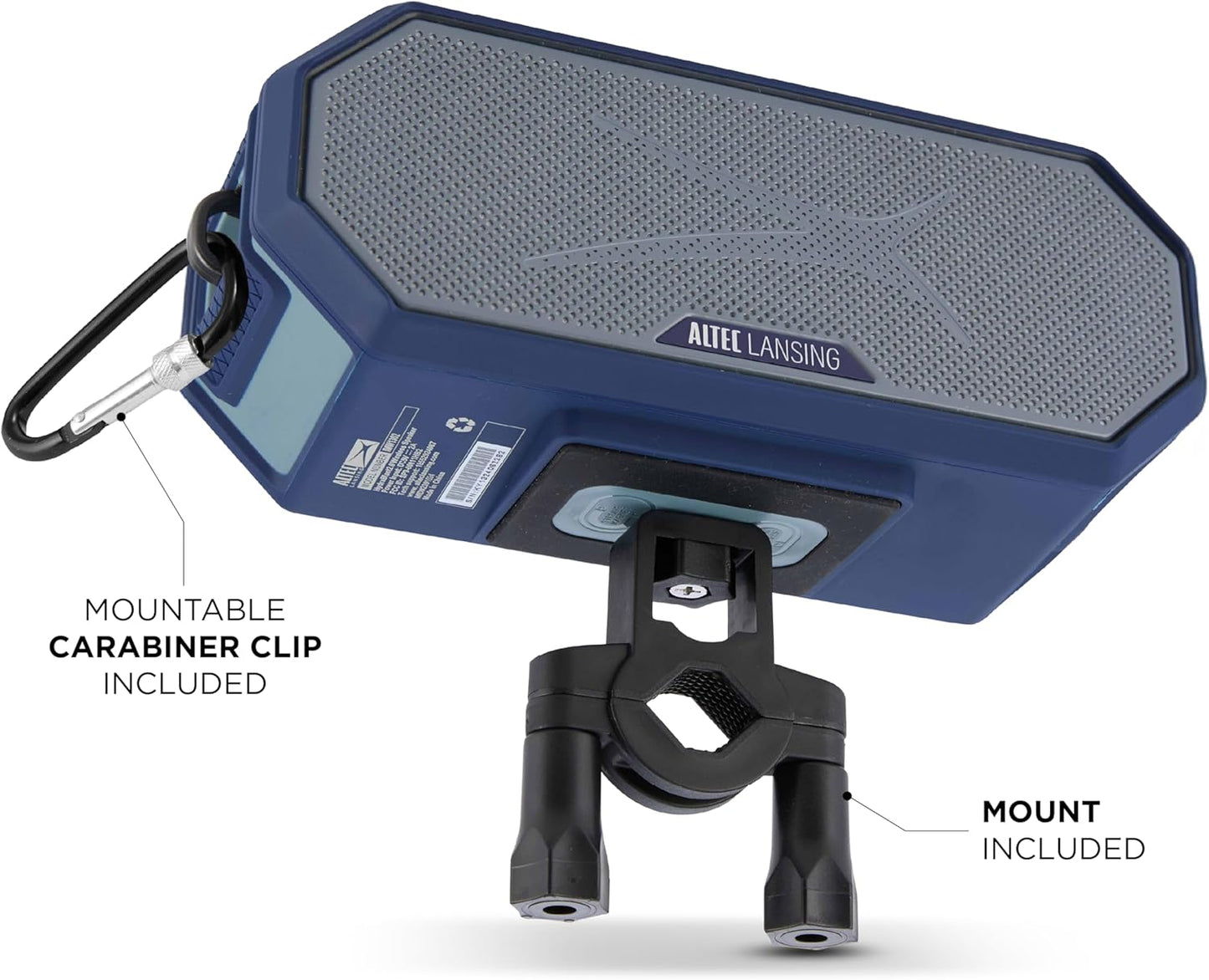 Draagbare Bluetooth-luidspreker HYDRABLAST 2.0, Waterdig IP67, 20W Uitsetkrag, Magnetiese Bluetooth-luidspreker (Dallas Cowboys)