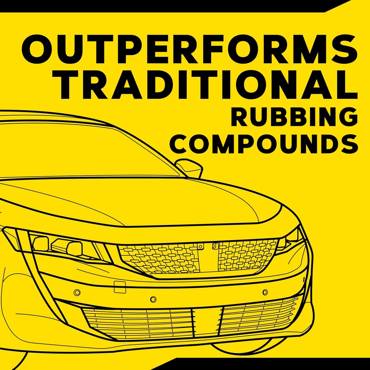 Meguiar’s Ultimate Compound, Professionele motorskraapverwyderaar vir verfkorreksie, verwyder draaikolkmerke en defekte (450 ml)