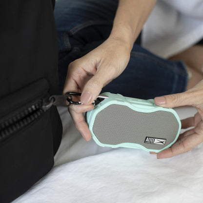 Altec Lansing Baby Boom XL - Waterdigte Bluetooth-luidspreker, Draadlose en Draagbare Luidspreker vir Reis- en Buiteluggebruik, Diep Bas en Harde Klank, 2 Pak, Munt