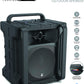 Altec Lansing Sonic Boom - Waterproof Bluetooth Speaker with Phone Charger, IP67 Outdoor Speaker, 3 USB Charging Ports, 50 Foot Range & 20 Hours Battery Life