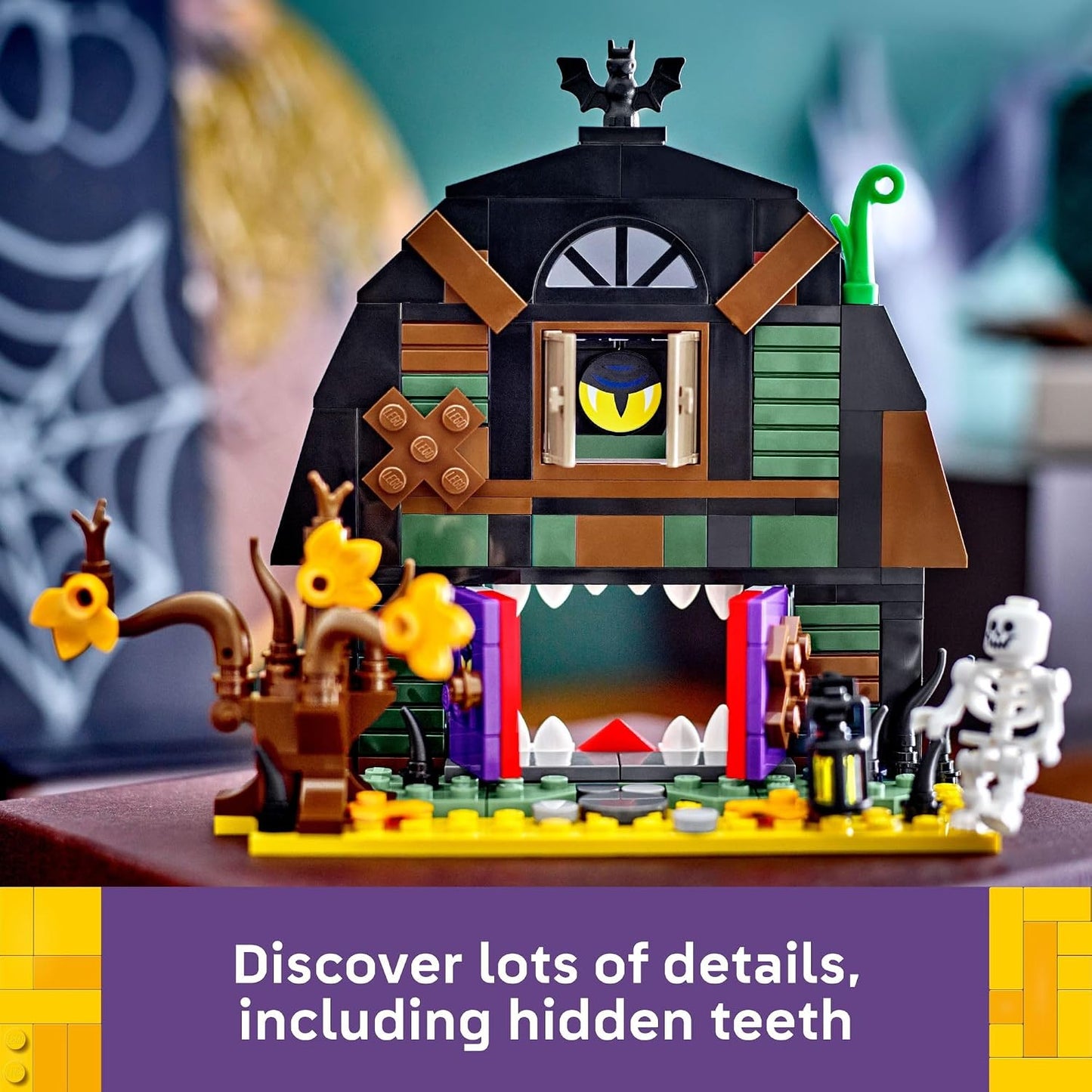LEGO Halloween Barn Building Toy - Room Decor & Pretend Play Set
