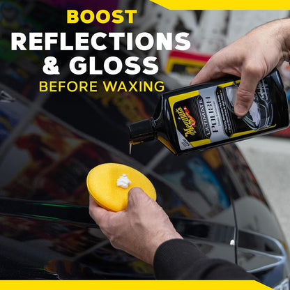 Meguiar's Ultimate Hoëglans Pools Motorblink – Verwyder Ligte Kolle Permanent w/ Hoëglans Skynsel (16 Oz)