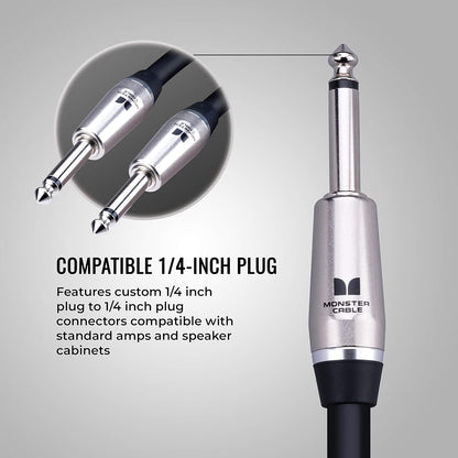 Monster Prolink Performer 600 Speaker Cable: 12 ft, Straight 1/4 Plugs