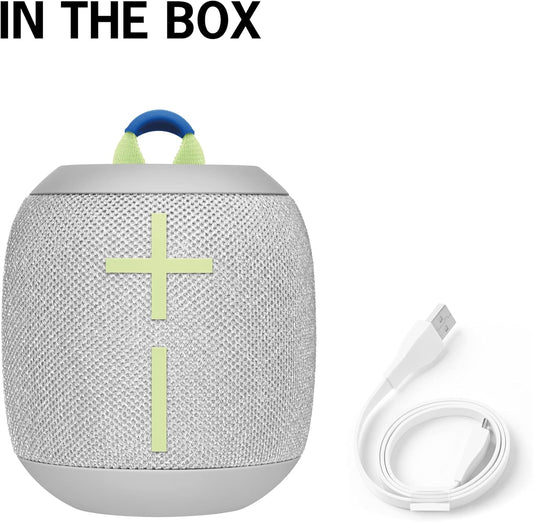 Ultimate Ears WONDERBOOM 3 Waterdigte/Stofdigte Miniluidspreker - Joyous Brights Grey (Opgewaardeer)