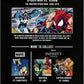 FANDROP Spider-Man VS. Venom, Displayable Diorama, Artifacts & Scene Marker - Elite Display to Enhance Any Spider-Man Collection