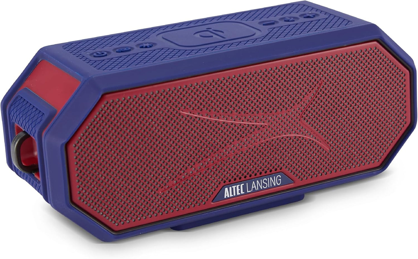 Altec Lansing - Draagbare Bluetooth-luidspreker HYDRABLAST 2.0, Waterdig IP67, 20W Uitsetkrag, Magnetiese Bluetooth-luidspreker (New York Giants)