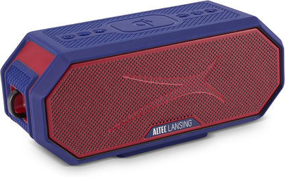 Altec Lansing - Draagbare Bluetooth-luidspreker HYDRABLAST 2.0, Waterdig IP67, 20W Uitsetkrag, Magnetiese Bluetooth-luidspreker (New York Giants)