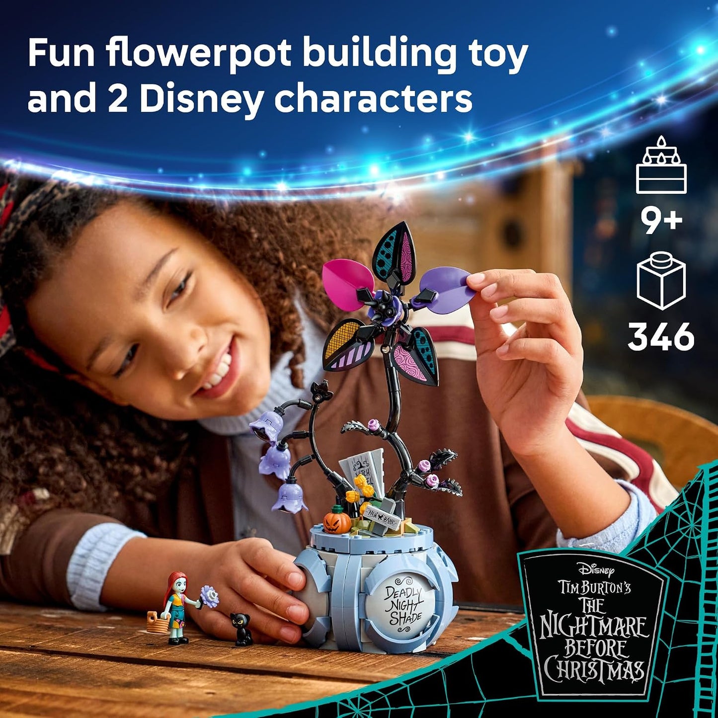 LEGO Disney Sally's Flowerpot Building Toy - The Nightmare Before Christmas Set