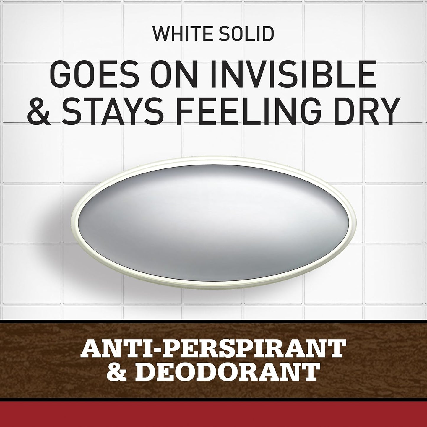 Old Spice Wild Collection Invisible Solid Anti-Perspirant and Deodorant, Wolfthorn Scent - 2.6 Oz Ea, 2 Count