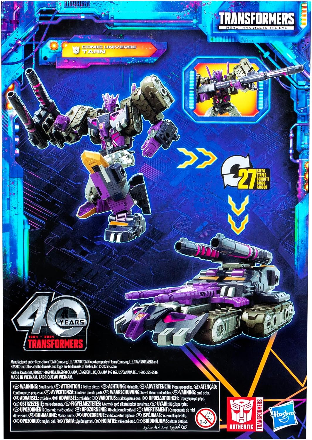 Transformers Toys Legacy United Voyager Comic Universe Tarn Toy, 7-inch, Action Figure for Boys and Girls Ages 8 and Up
