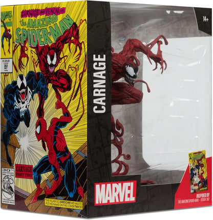 McFarlane Toys Marvel Carnage Scale Collectible w/ Scene (The Amazing Spider-Man )