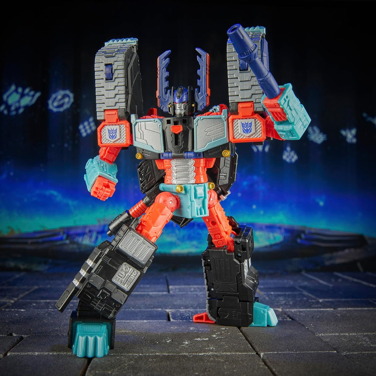 Transformers Age of the Primes Megazarak, Leader Class 7.5-Inch Converting Action Figure, Robot Toys ( Ages 8+)
