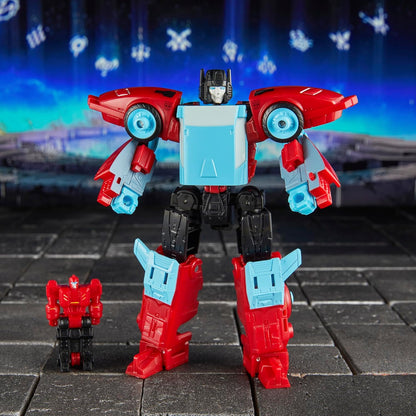 Transformers Age of the Primes Autobot Blanker, Deluxe Class 5.25-inch Converting Action Figure, Robot Toys (Ages 8+)