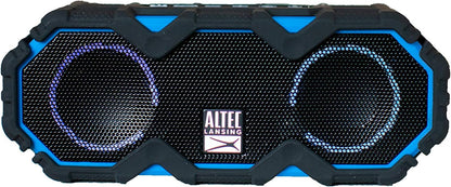 Altec Lansing LifeJacket Mini - Waterdigte Bluetooth-luidspreker met Lig, Draagbare Koordlose Luidspreker vir Swembad, Strand, Stap, Sport, Kamp, 16 Uur Speeltyd, Dryf in Water