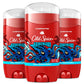 Old Spice Aluminum Free Deodorant for Men, 24/7 Odor Protection, 24/7 Freshness & Lasting Scent - Krakengard w/ Deep Ocean Scent (Pack of 3)