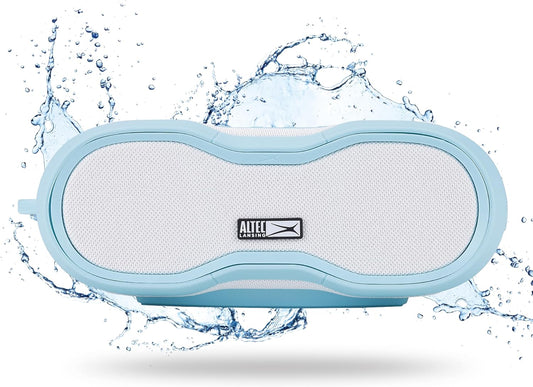 Altec Lansing BoomJacket XL Draadlose Bluetooth-luidspreker, Magnetiese Waterdigte Luidspreker, IPX7 Buite-luidspreker met 24H Speeltyd, Draagbare Luidspreker met Karabyner, Monteerbaar, Vinnige Laai