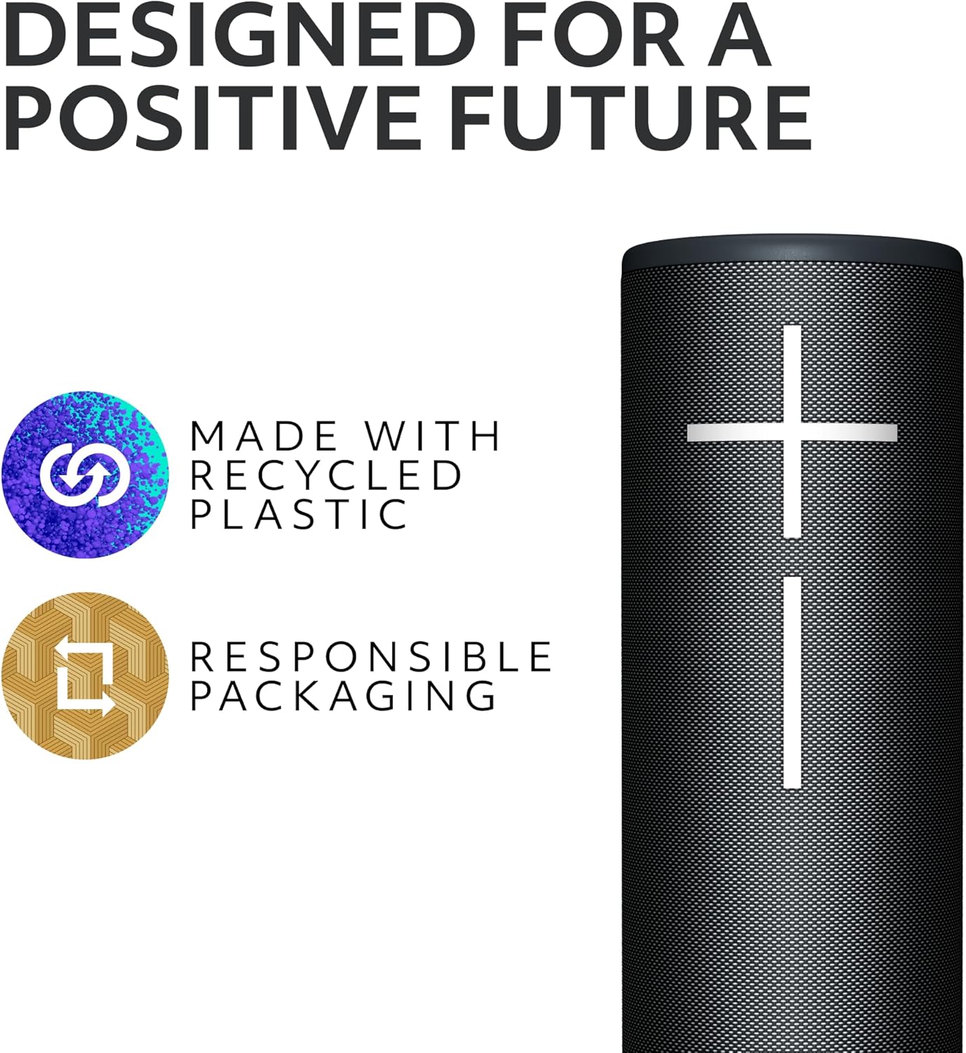 Ultimate Ears Boom 4 Portable Waterproof Bluetooth Speaker with 360-Degree Immersive Sound, Outdoor Floating Speaker, 15-Hour Battery, 147ft Range - Black
