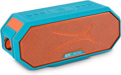 Draagbare Bluetooth-luidspreker HYDRABLAST 2.0, Waterdig IP67, 20W Uitsetkrag, Magnetiese Bluetooth-luidspreker (Miami Dolphins)