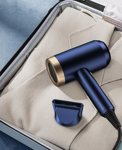 Haardroërs vir Vroue, CONFU Haardroër met Diffuser, Haardroërs vir Mans, Haardroër met Diffuser Aanhegting, Draagbare Liggewig Vinnigdroog Negatiewe Ioon Haardroër vir Tuisgebruik