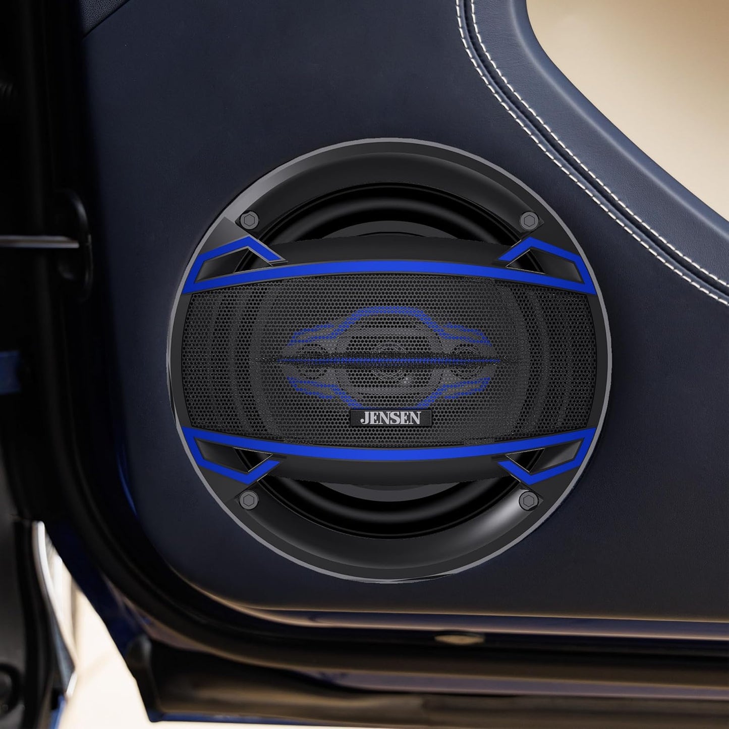 JS-Series JS6504 High Performance 4-Way 6.5 inch Car Audio Speakers 320 Watts Peak Power - PAIR