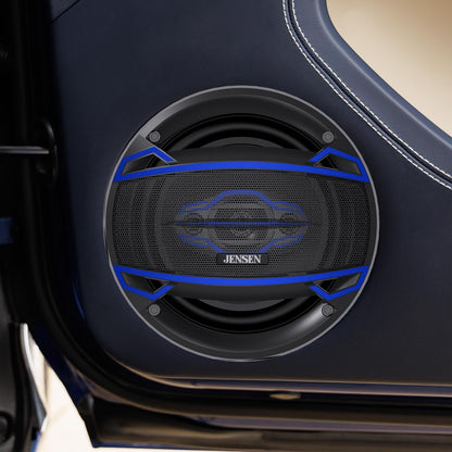JS-Series JS6504 High Performance 4-Way 6.5 inch Car Audio Speakers 320 Watts Peak Power - PAIR