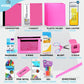 Back to School Supplies for Kids, Pink School Supply Box Premium Quality Kids School Supplies Kit, Kindergarten School Supplies for Girls and Boys, 71 Piece Set