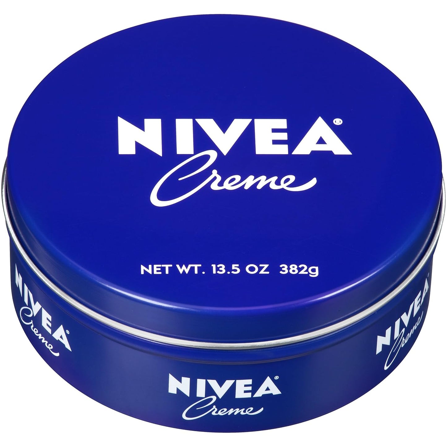 NIVEA Creme Body, Face and Hand Moisturizing Cream for All Skin Types, Rich Body Moisturizer with Provitamin B5, 13.5 Oz Tin (2PK)