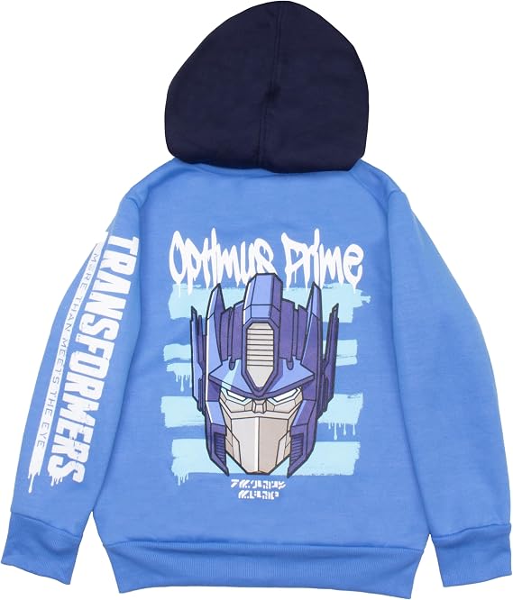 Transformers Boys Matching Sets Pullover Hoodie and Jogger Fleece Set for Boys 2 Piece Bundle