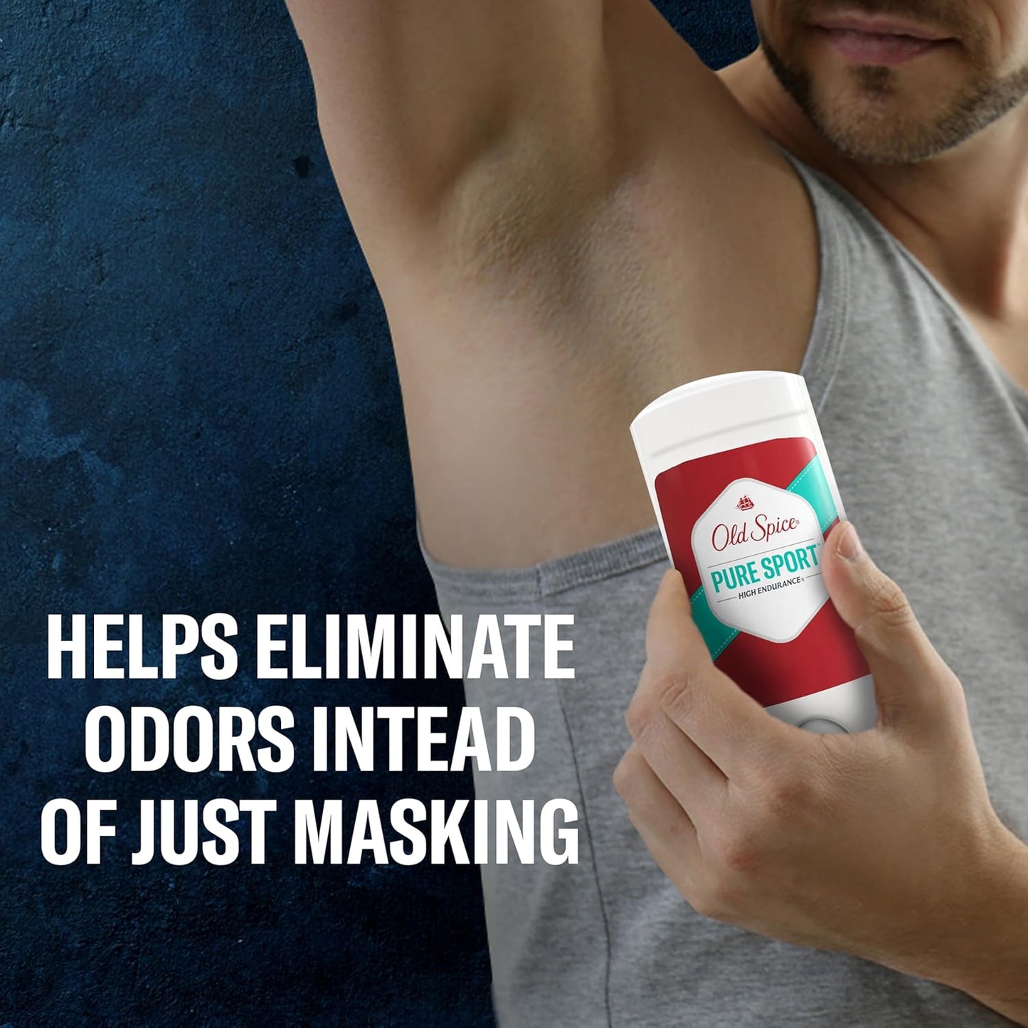 Old Spice Antiperspirant Deodorant For Men, High Endurance, 24/7 Sweat Defense & Odor Protection - Pure Sport Scent (Pack of 2)