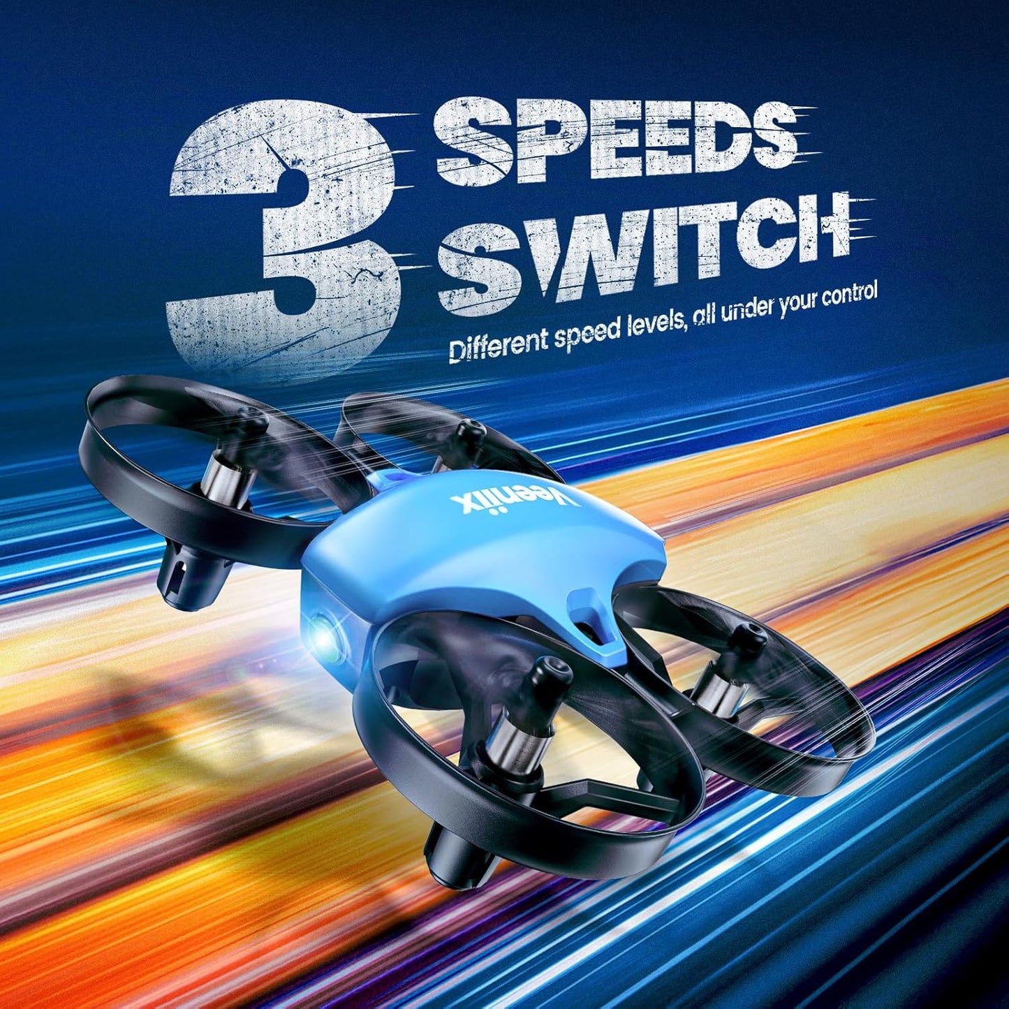 V995 Mini Indoor RC Quadcopter,Small Helicopter Plane with 3D Flips,360° Rotation,Circle Fly,Auto Hover,Headless Mode - for Kids and Beginners